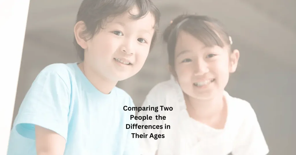 Comparing Two People