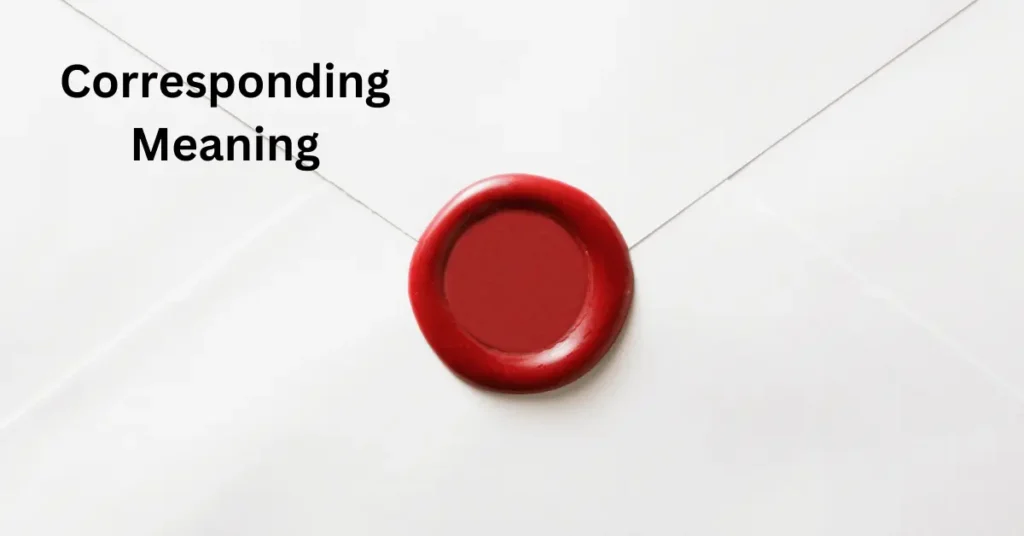 Corresponding Meaning