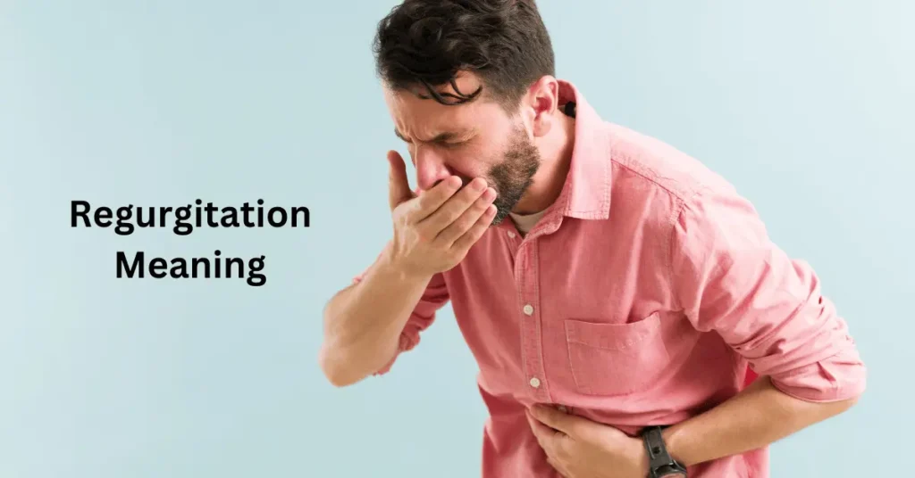 Regurgitation Meaning